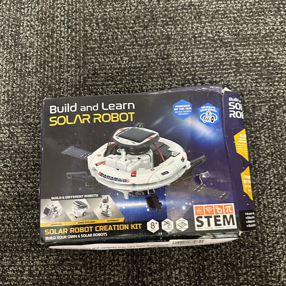 Stem Build and Learn SOLAR ROBOT